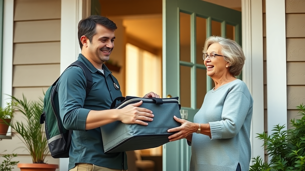 Specialty pharmacy home delivery ensuring continuity of complex care