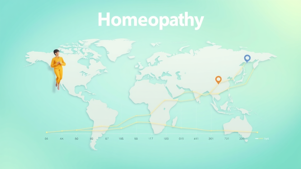 Infographic displaying homeopathy